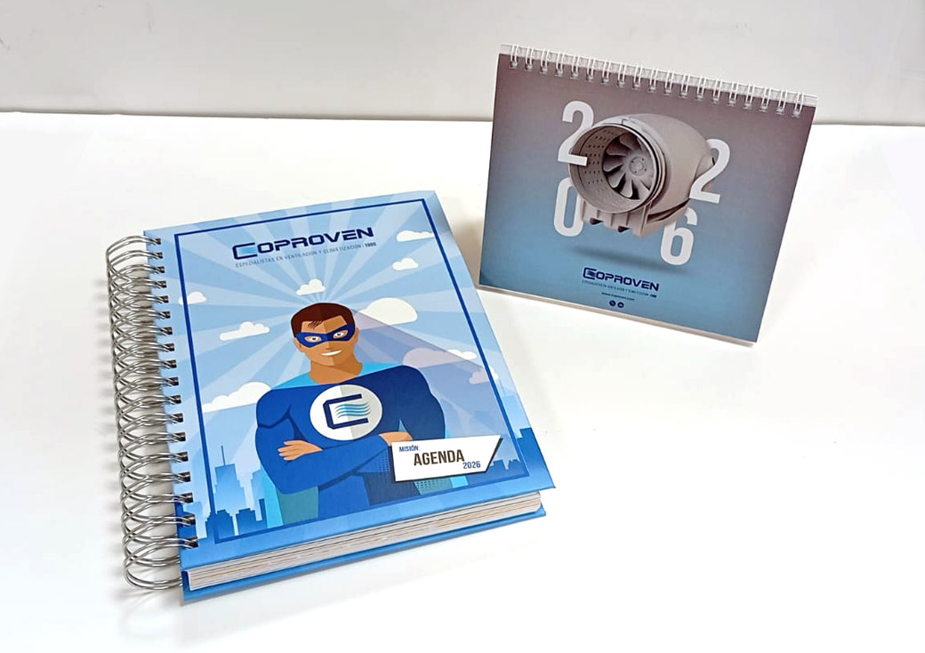 Agendas y calendarios Coproven 2026