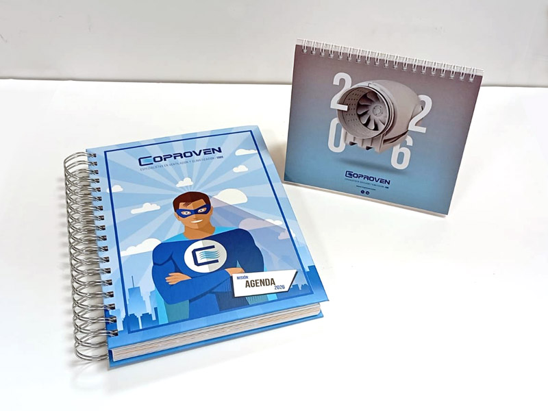 Agendas y calendarios Coproven 2026